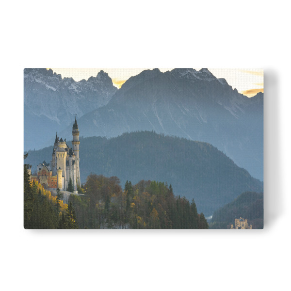 Leinwandbild "Königsschlösser im Herbst" artboxONE - Natur,Reise,Architektur,Reise / Länder