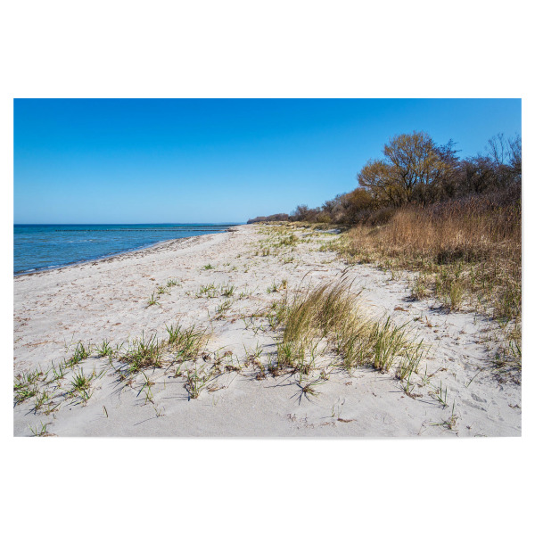 Poster 30x20 cm "Strand auf Poel" artboxONE - Natur,Reise,Reise / Strand und Meer