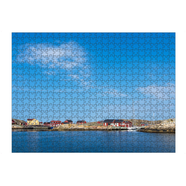 Puzzle Ravensburger "Hafen auf den Wetterinseln" artboxONE - Natur,Reise,Architektur,Reise / Strand und Meer,Reise / Länder