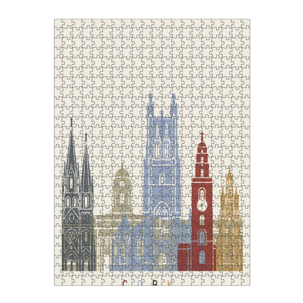 Puzzle Ravensburger "Cork skyline" artboxONE - Städte,Architektur