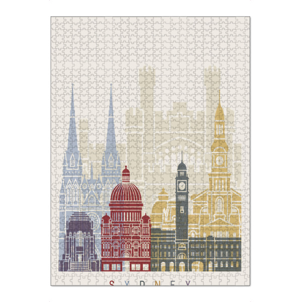 Puzzle Ravensburger "Sydney V3 skyline" artboxONE - Städte,Architektur