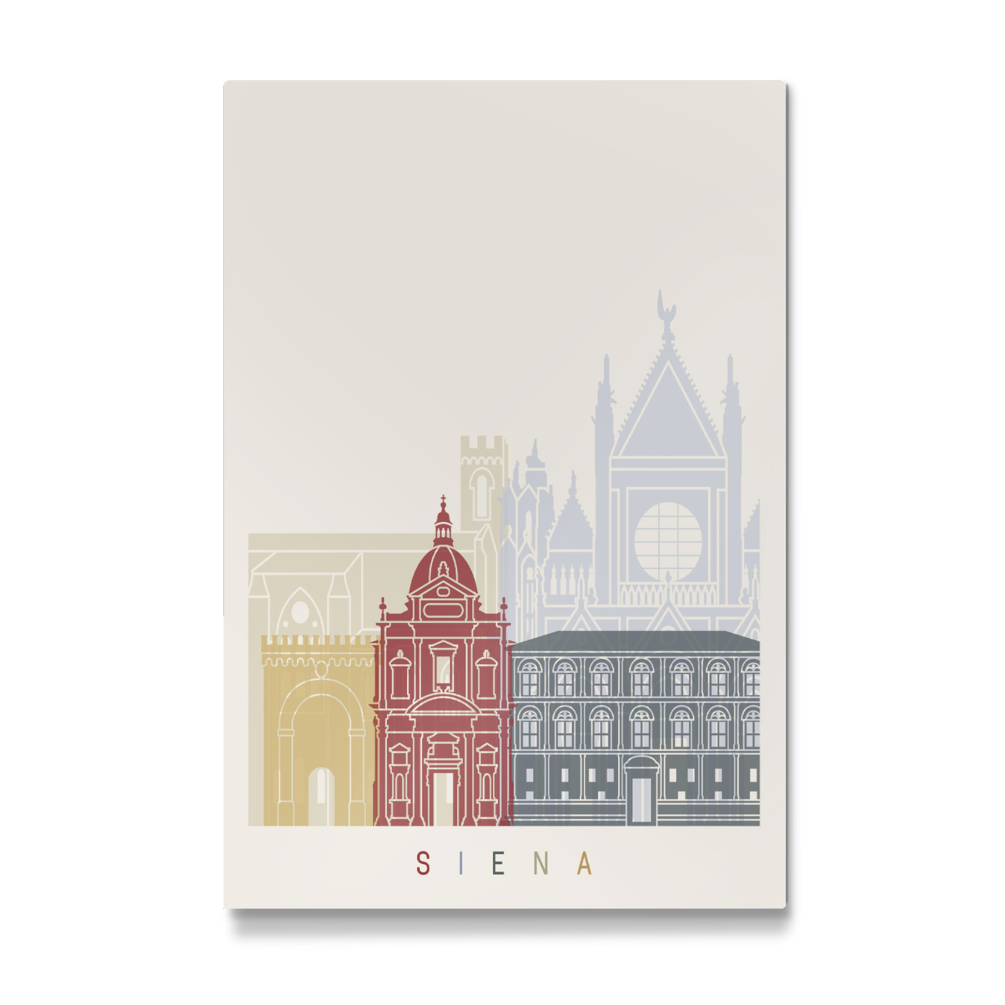 Galerie-Print "Siena skyline" 75x50 cm artboxONE