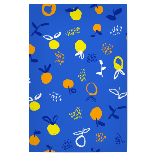 Poster 30x20 cm "Always Summer, In Good Company," artboxONE - Essen & Trinken,Essen & Trinken / Obst & Gemüse