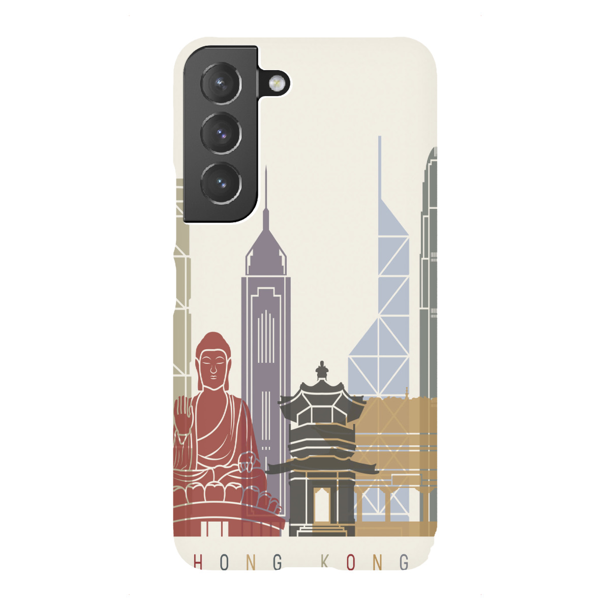 Samsung Galaxy "Hong Kong skyline-b" Premium-Case Handyhülle artboxONE