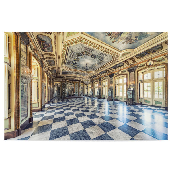 Poster "Palacio Real de Queluz" artboxONE - Städte,Reise,Architektur,Reise / Länder,Städte / Weitere