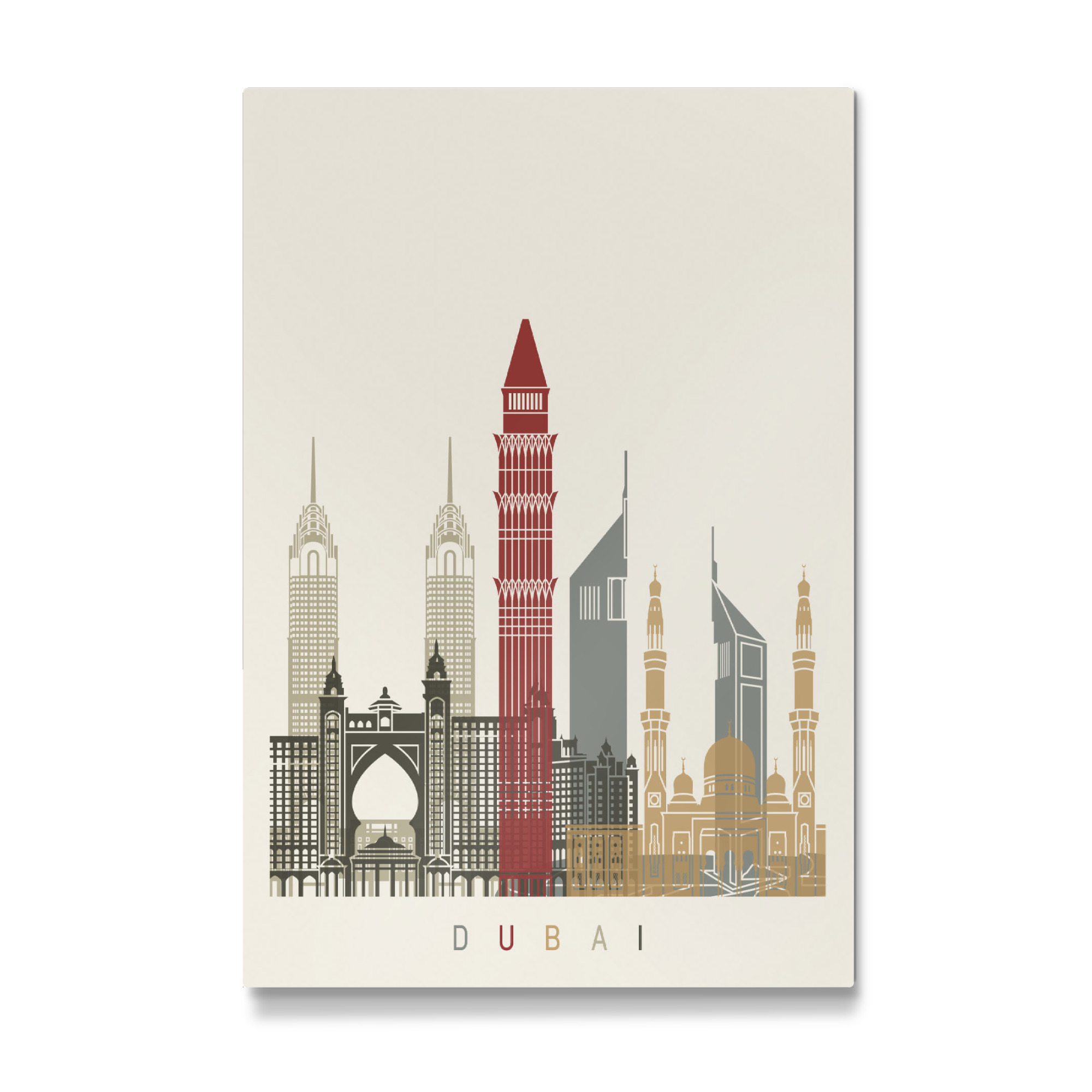Galerie-Print "Dubai skyline" 30x20 cm artboxONE