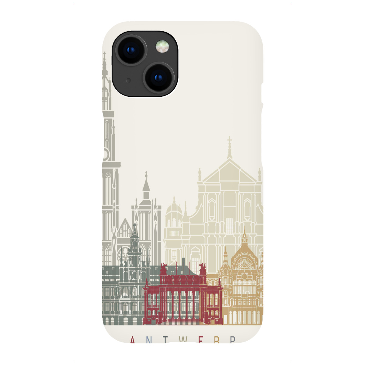 iPhone "Antwerp skyline" Premium-Case Handyhülle artboxONE