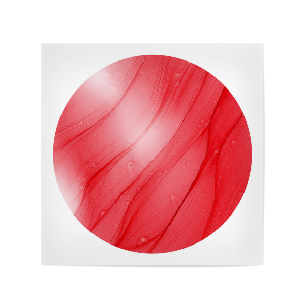 Poster 20x20 cm "0 - Red" artboxONE - Abstrakt