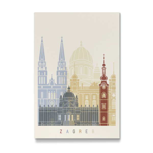 Galerie-Print "Zagreb skyline" 30x20 cm artboxONE