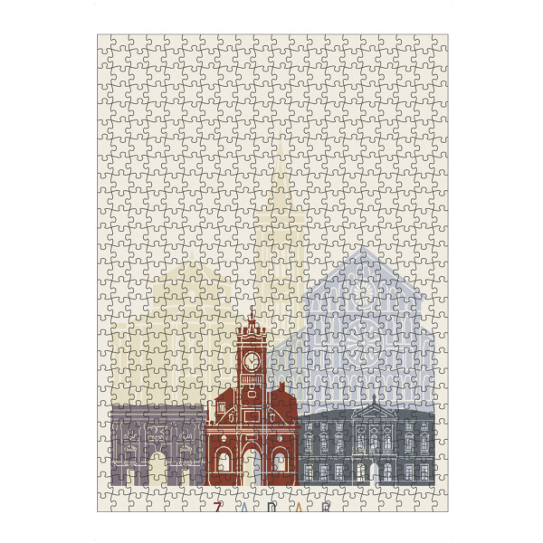 artboxONE Puzzle "Zadar skyline" artboxONE - Städte,Architektur