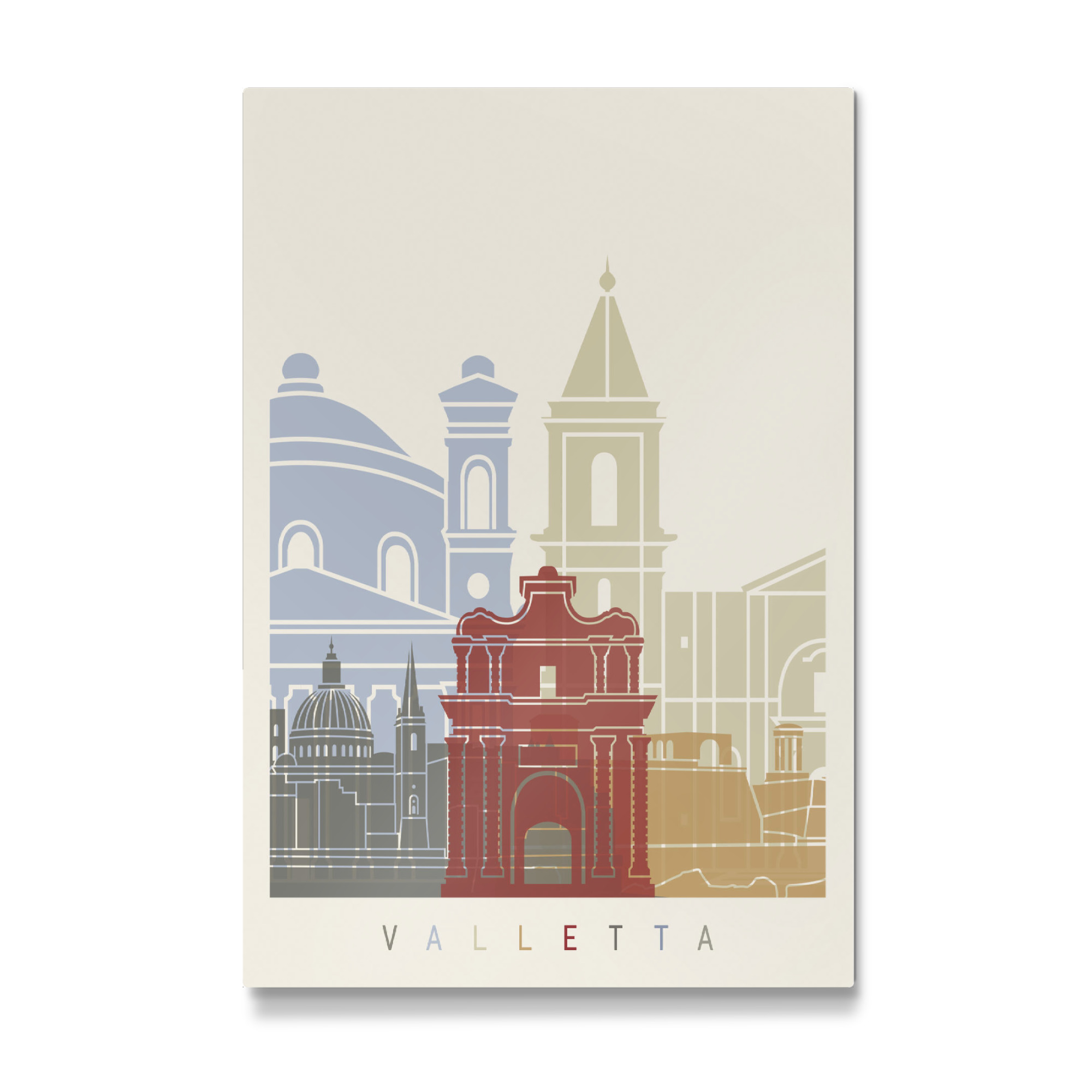 Galerie-Print "Valletta skyline" 75x50 cm artboxONE