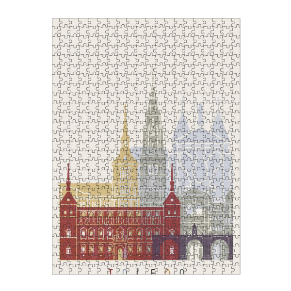 artboxONE Puzzle "Toledo V2 skyline" artboxONE - Städte,Architektur