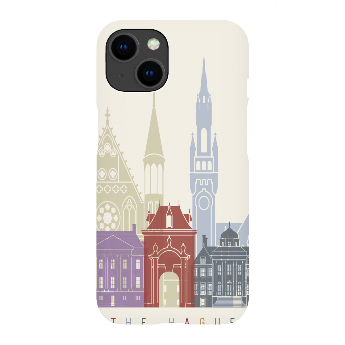 iPhone "The Hague skyline" Premium-Case Handyhülle artboxONE