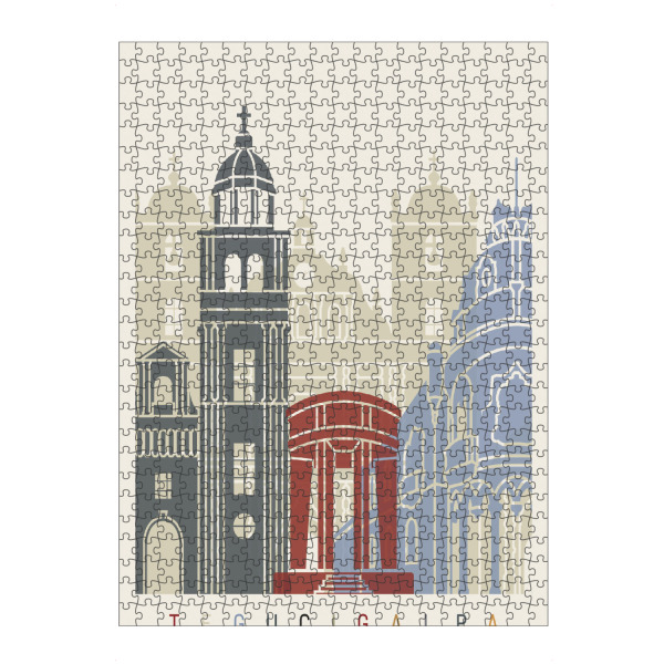 artboxONE Puzzle "Tegucigalpa skyline" artboxONE - Städte,Architektur