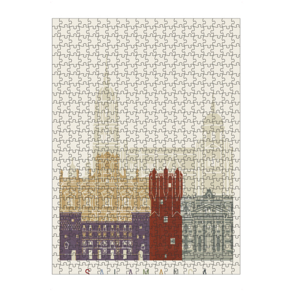 Puzzle Ravensburger "Salamanca skyline" artboxONE - Städte,Architektur