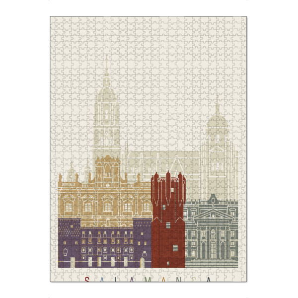 Puzzle Ravensburger "Salamanca skyline" artboxONE - Städte,Architektur
