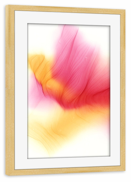 Poster mit Rahmen kiefer "This Spring - - Art" artboxONE - Abstrakt