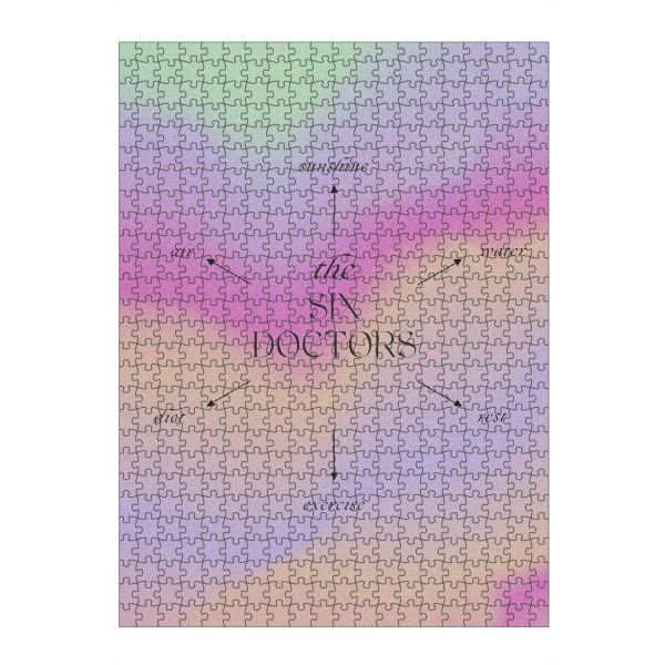 Puzzle Ravensburger "The Six Doctors" artboxONE - Typografie,Abstrakt