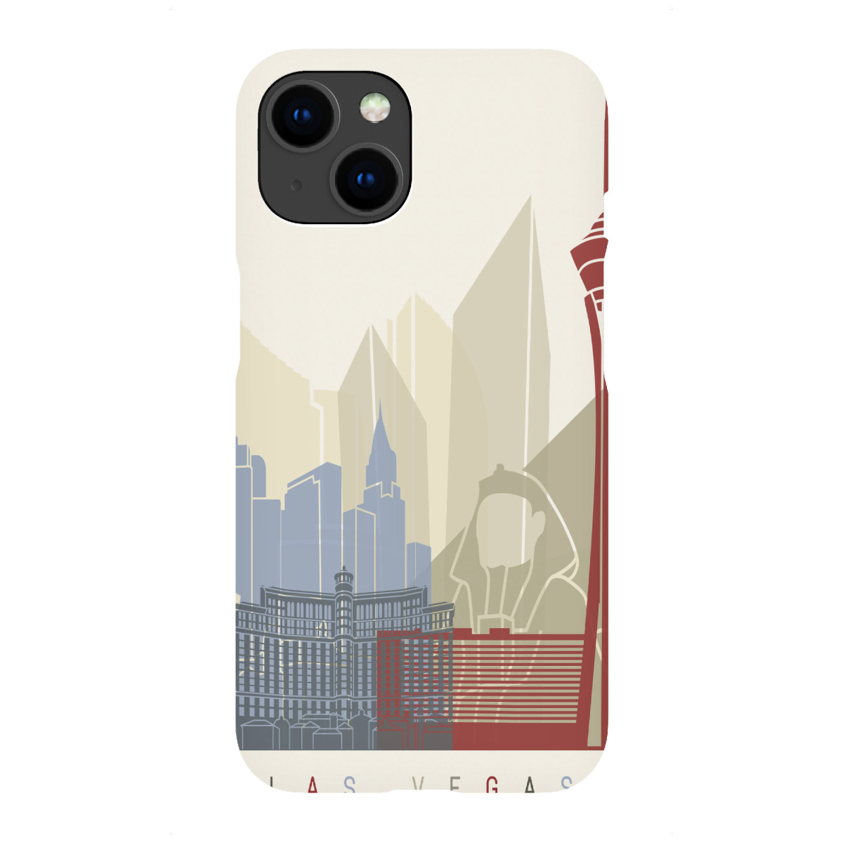 iPhone "Las vegas skyline-b" Premium-Case Handyhülle artboxONE