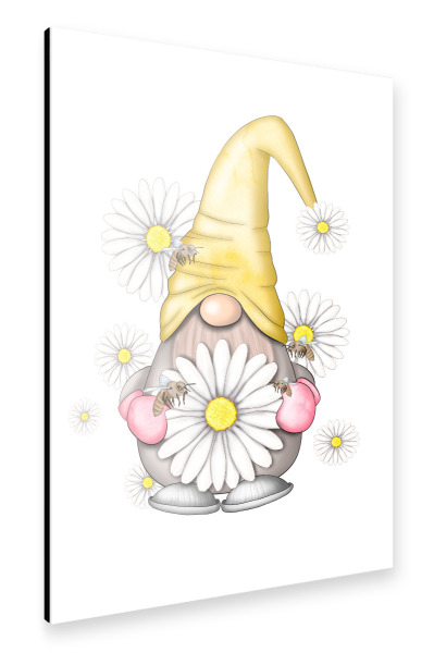 Alu-Dibond "Daisy Gnome" 30x20 cm artboxONE