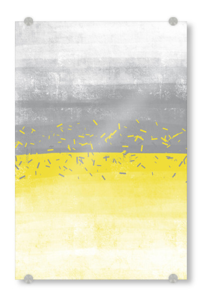 Acrylglasbild "ABSTRAKTE MALEREI Gravitation" artboxONE - Abstrakt