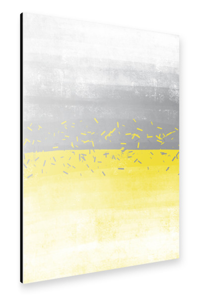 Alu-Dibond "ABSTRAKTE MALEREI Gravitation" 30x20 cm artboxONE