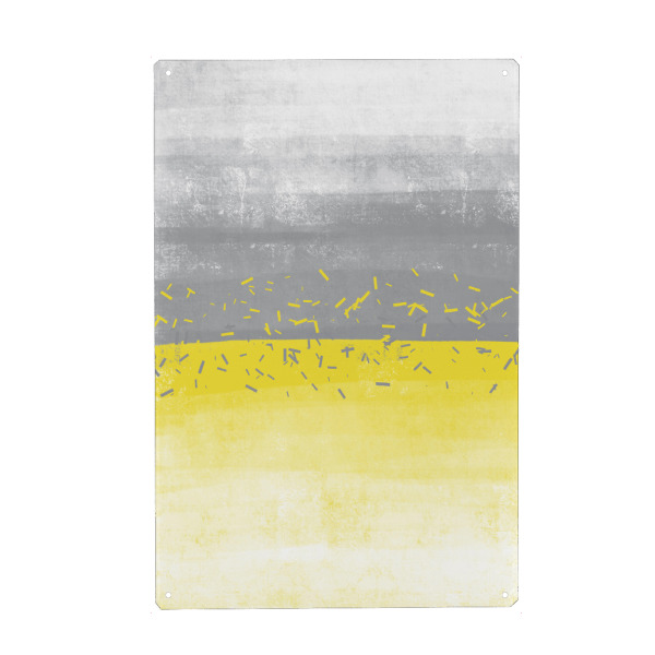 Holzbild "ABSTRAKTE MALEREI Gravitation" artboxONE - Abstrakt