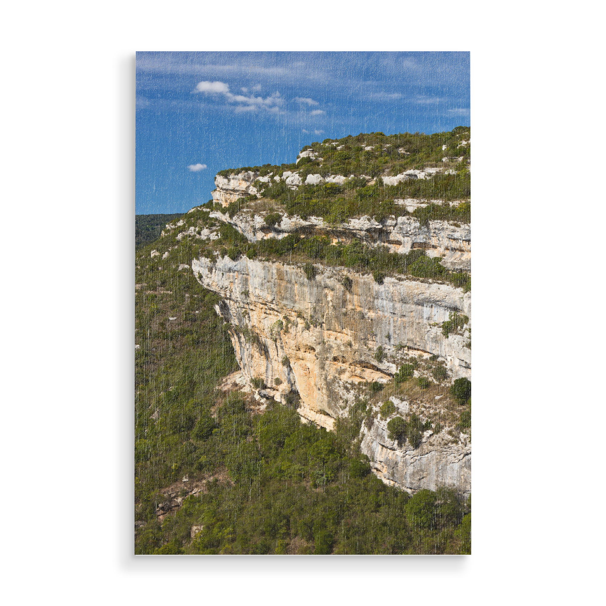 Holzbild "Canyon in Südfrankreich" artboxONE - Natur,Reise,Reise / Länder