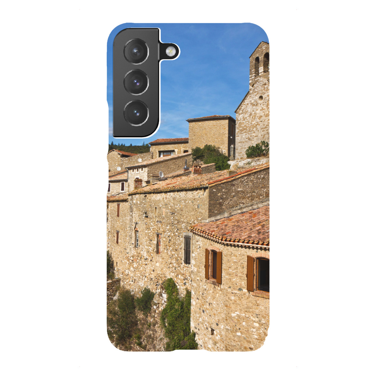 "Alte Häuser in Südfrankreich"für Samsung Galaxy - Premium-Case Handyhülle artboxONE