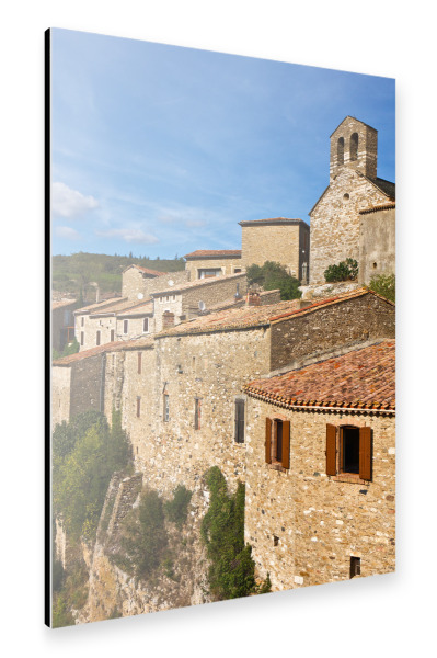 Alu-Dibond "Alte Häuser in Südfrankreich" 30x20 cm artboxONE