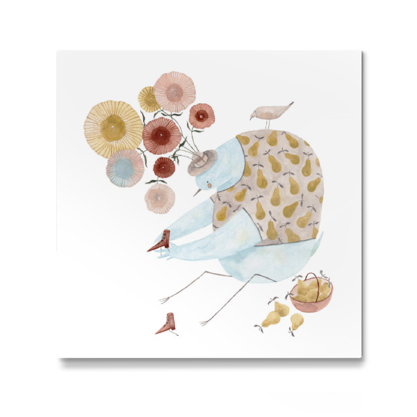 Galerie-Print "Voglhuber - Schuhe und Birnen" 30x30 cm artboxONE