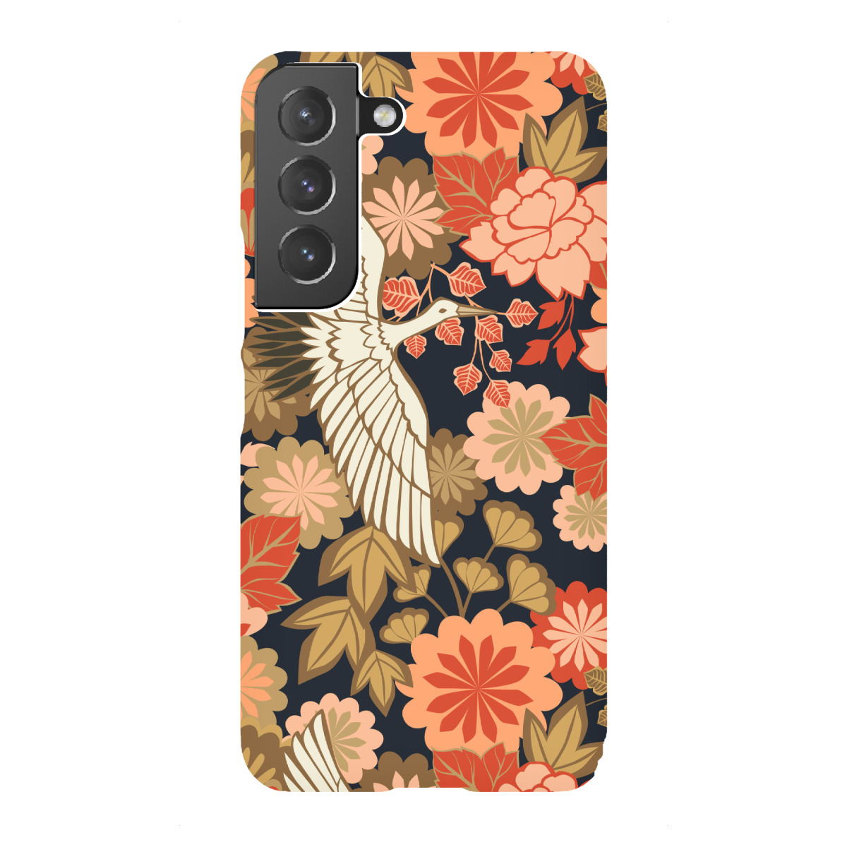 "Cecilia Mok - Kraniche schwarz"für Samsung Galaxy - Premium-Case Handyhülle artboxONE