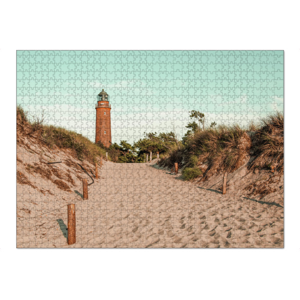 Puzzle Ravensburger "Zum Leuchtturm" artboxONE - Natur,Reise,Reise / Strand und Meer