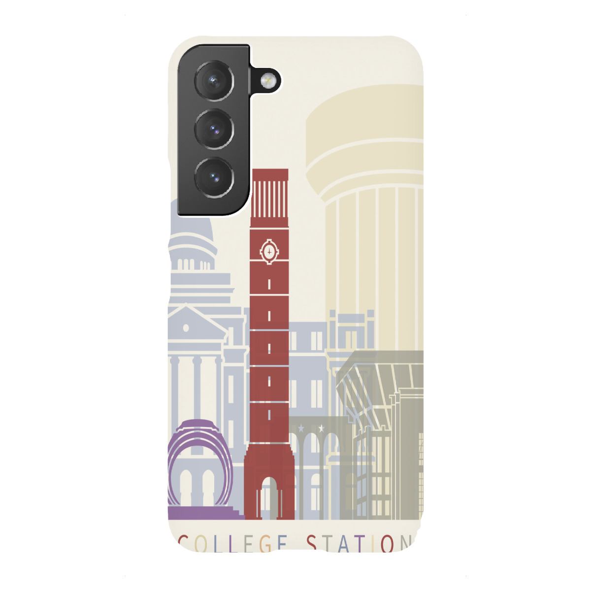 Samsung Galaxy "COLLEGE STATION SKYLINE" Premium-Case Handyhülle artboxONE