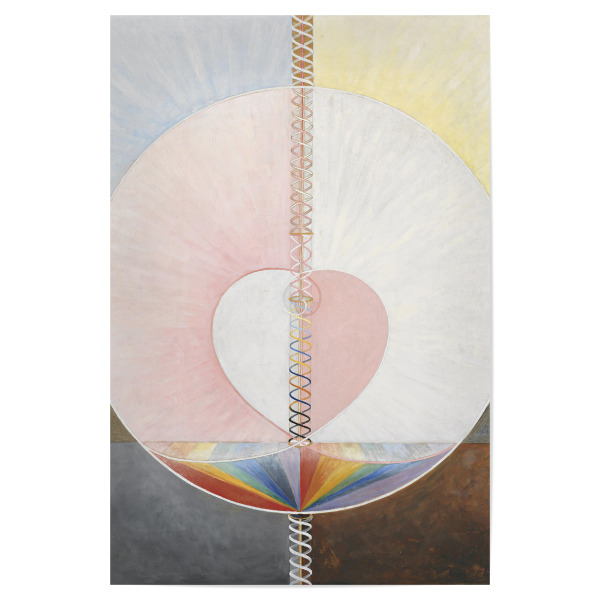Poster 30x20 cm "Die Taube, Nr. 1 - Hilma af Klint" artboxONE - Abstrakt,Geometrie