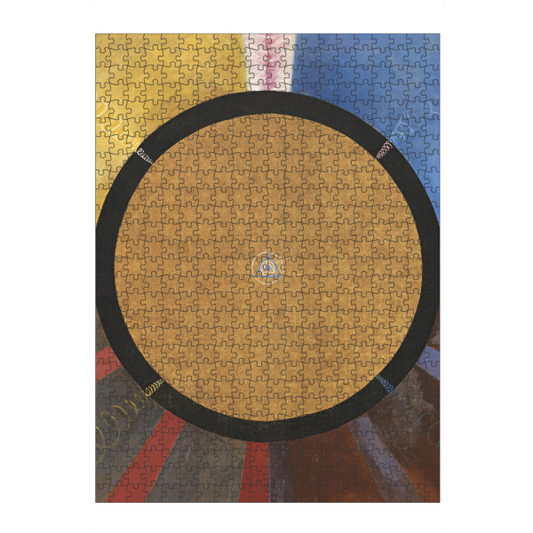 Puzzle Ravensburger "Altarbild Nr. 3 von Hilma af Klint" artboxONE - Abstrakt,Geometrie