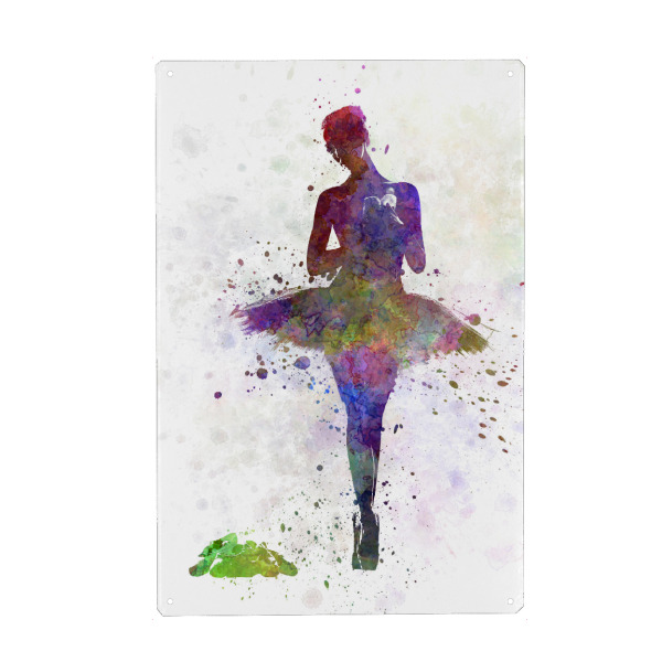 Holzbild "Ballet dancer-k" artboxONE - Sport