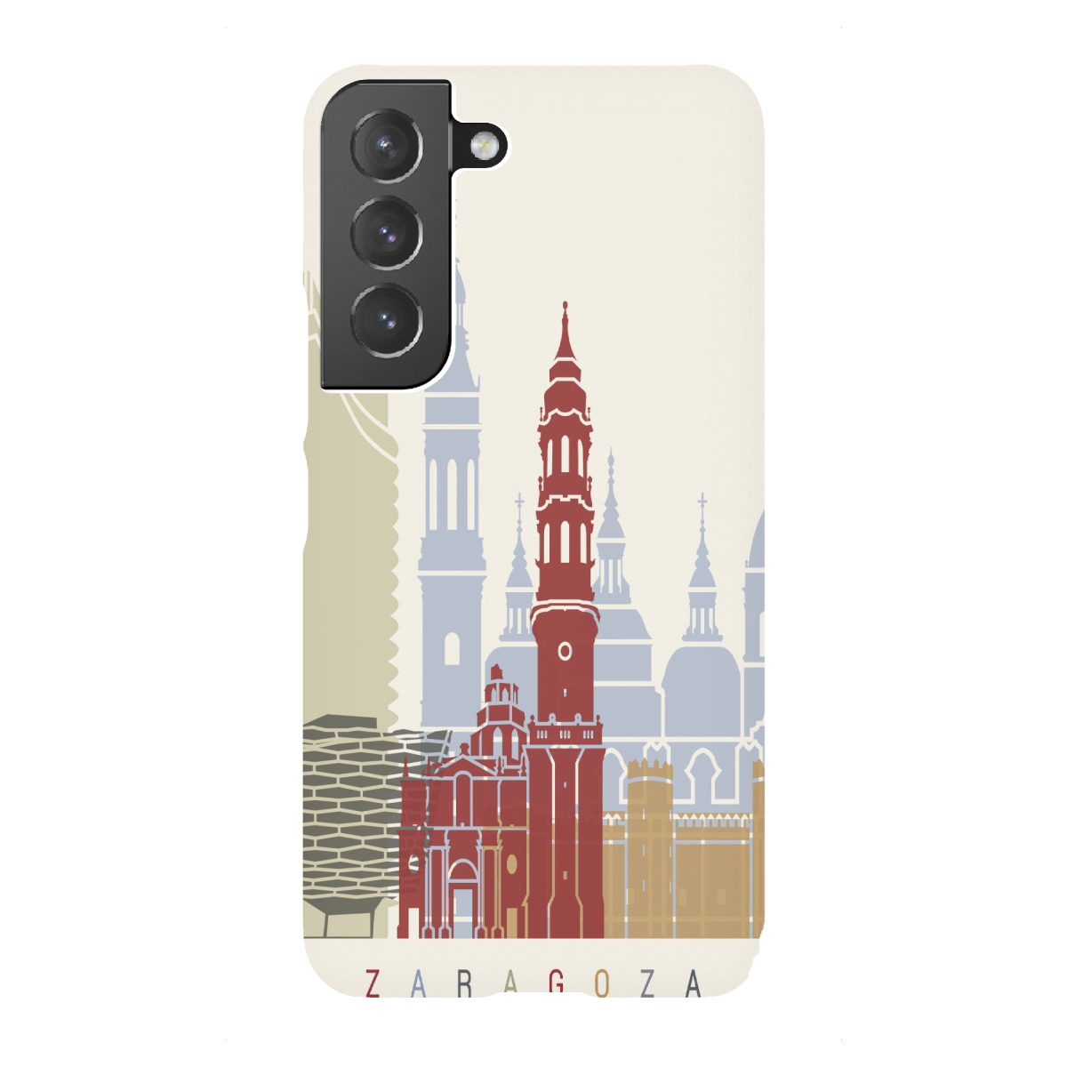 Samsung Galaxy "Zaragoza skyline" Premium-Case Handyhülle artboxONE