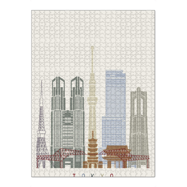 Puzzle Ravensburger "Tokyo V2 skyline" artboxONE - Städte,Architektur