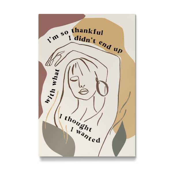 Galerie-Print "I'm So Thankful" 30x20 cm artboxONE