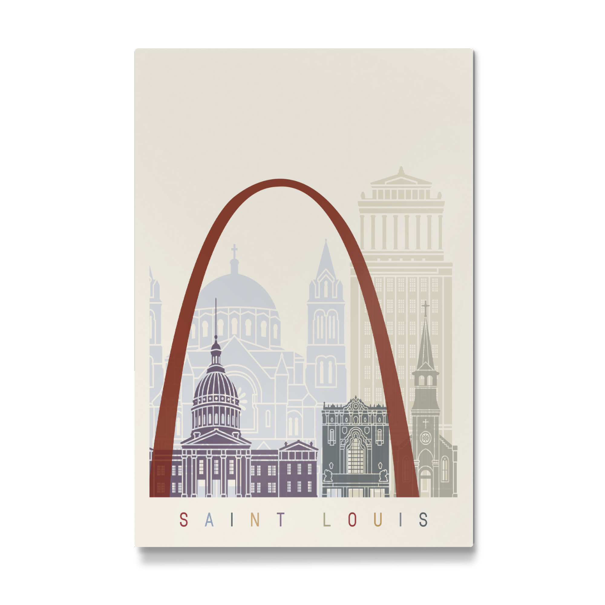 Galerie-Print "Saint louis skyline" 30x20 cm artboxONE