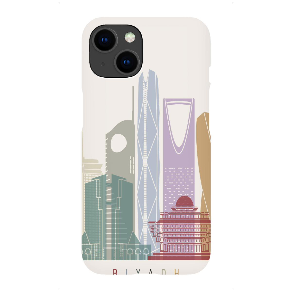 iPhone "Riyadh V2 skyline" Premium-Case Handyhülle artboxONE