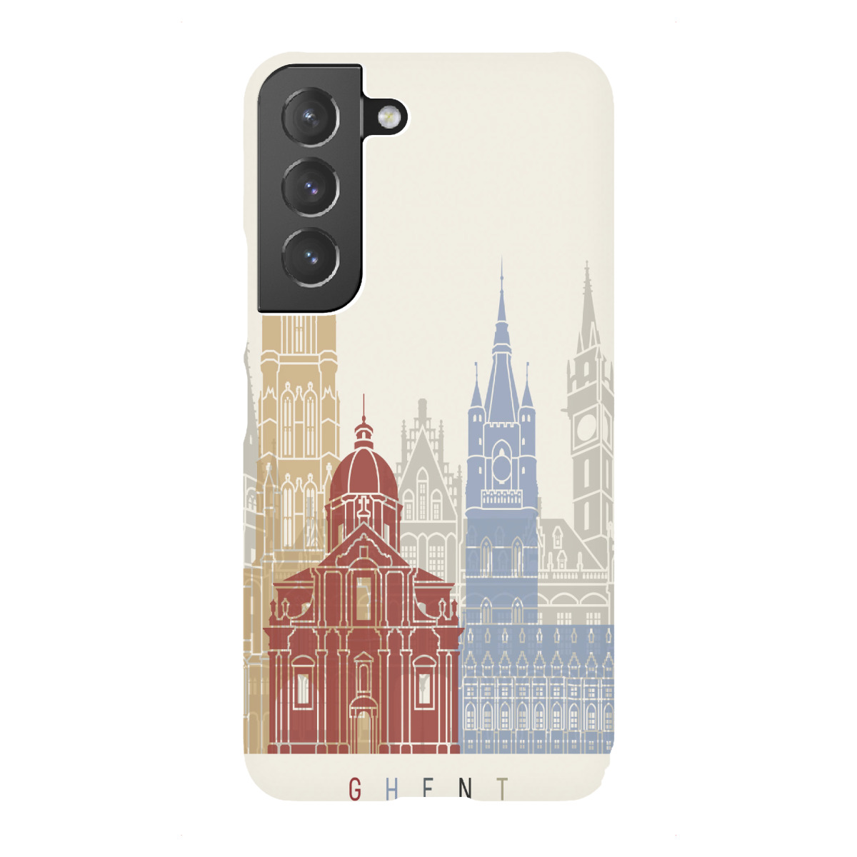 Samsung Galaxy "Ghent skyline" Premium-Case Handyhülle artboxONE