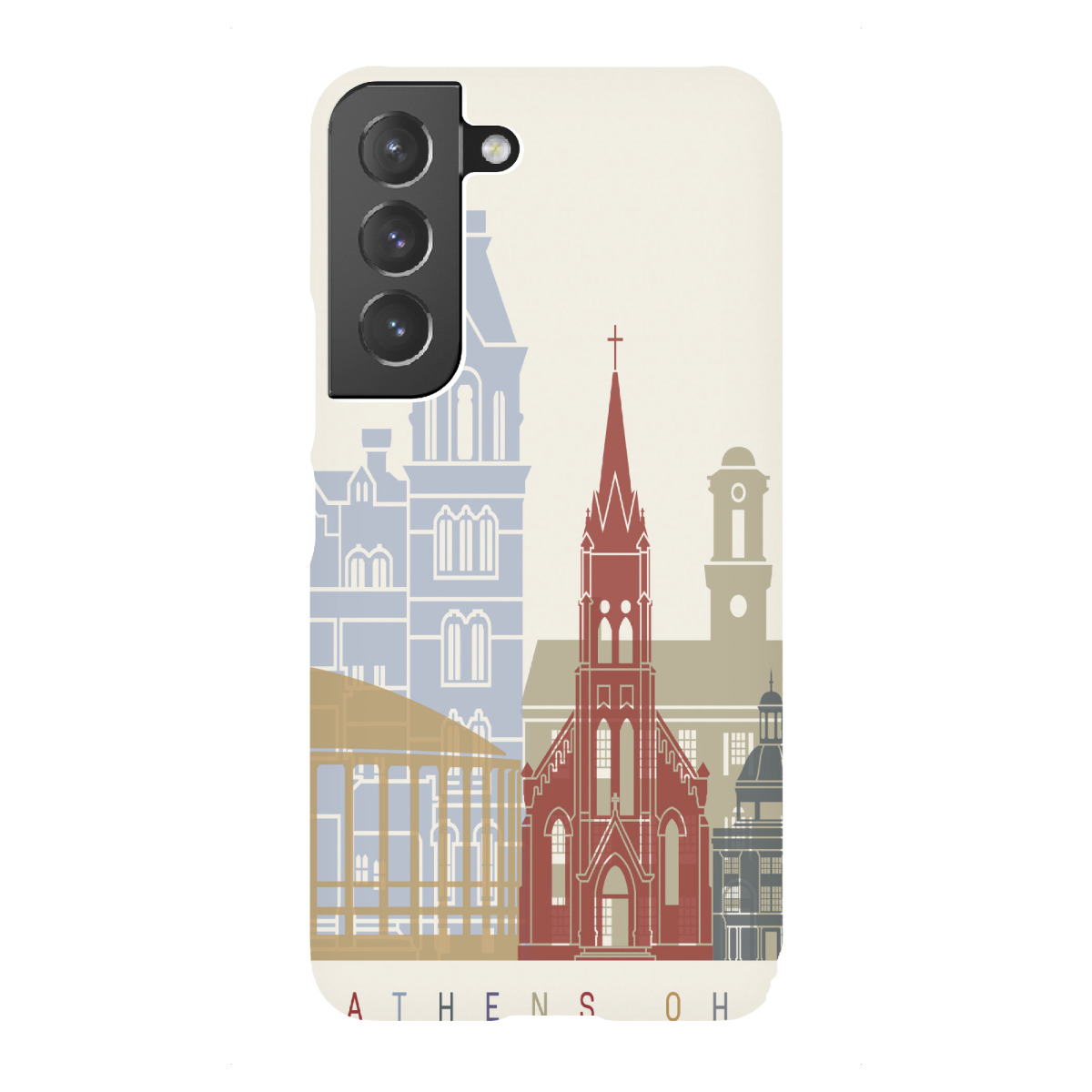 Samsung Galaxy "Athens Ohio skyline" Premium-Case Handyhülle artboxONE