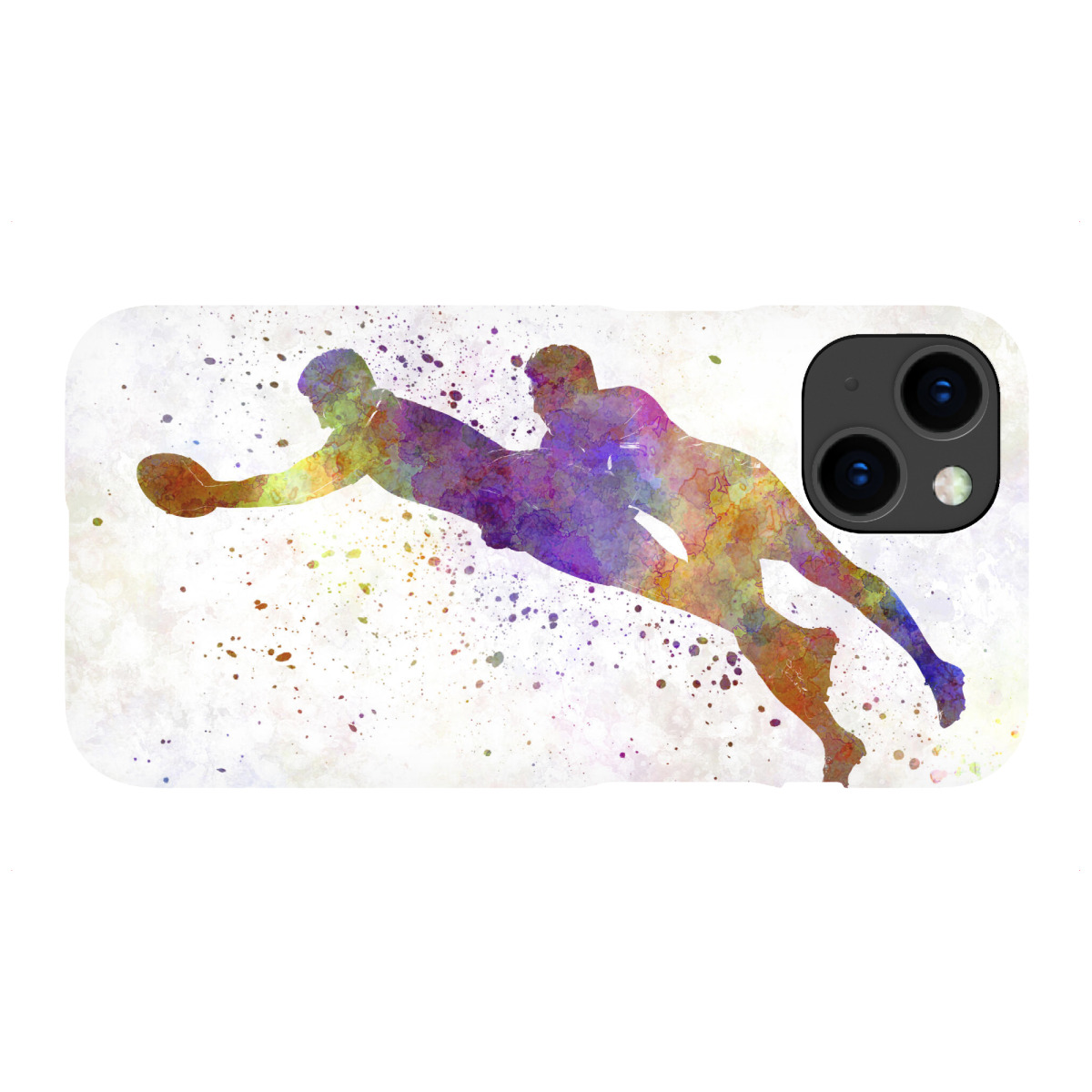 "Rugby man player-i"für iPhone - Premium-Case Handyhülle artboxONE