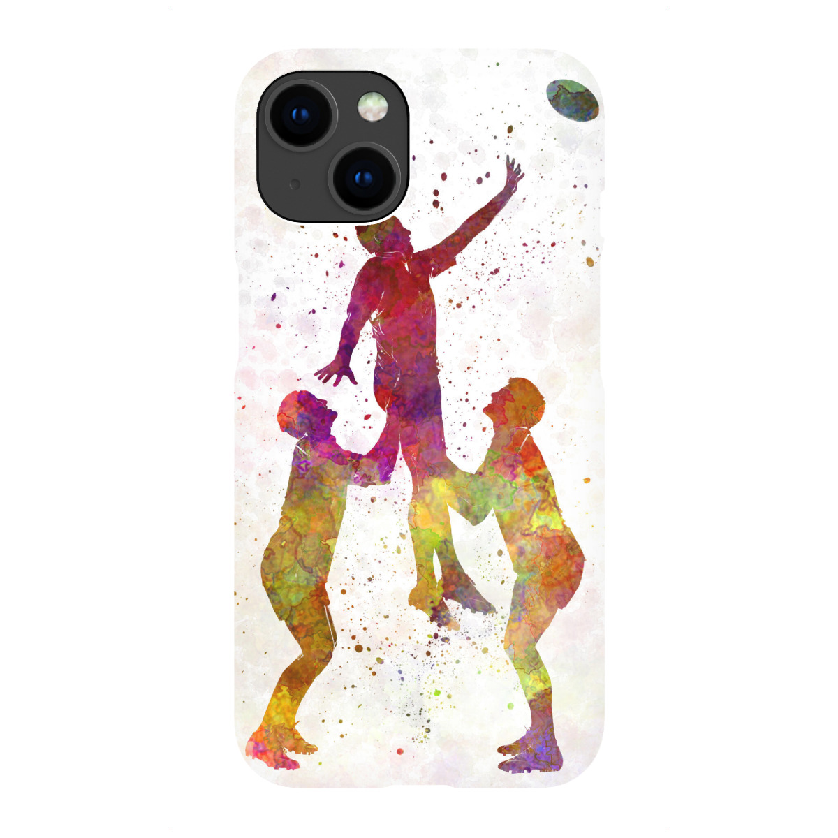 iPhone "Rugby man player-g" Premium-Case Handyhülle artboxONE
