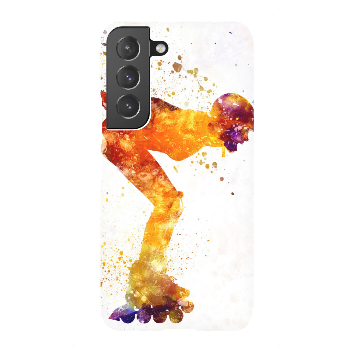 "Woman in roller skates-g"für Samsung Galaxy - Premium-Case Handyhülle artboxONE