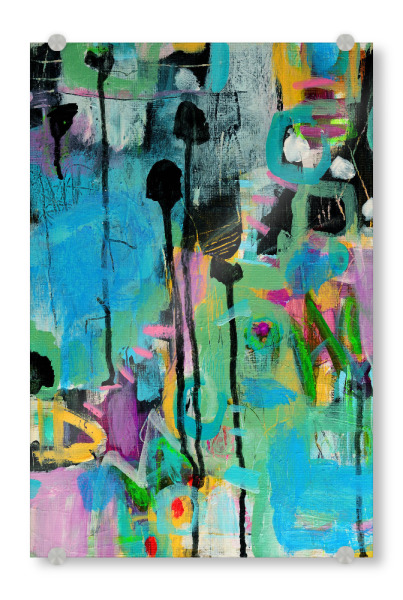 Acrylglasbild "Marisol Evora - Ballad" artboxONE - Abstrakt - Abstrakt,Energie,Farbe,Lebendigkeit,Leben,Abstract,Bunt,Colorful