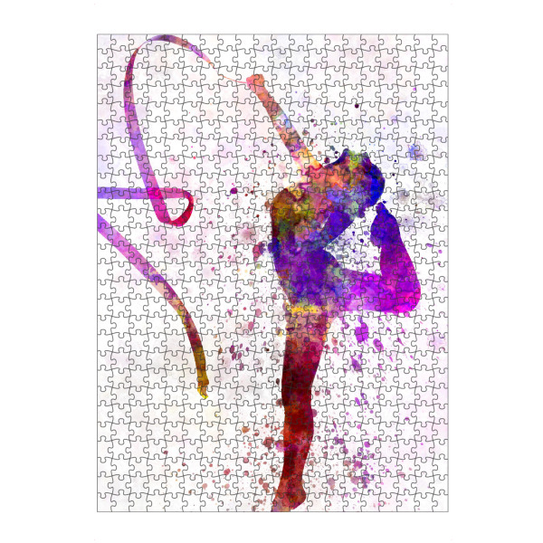artboxONE Puzzle "Rhythmic Gymnastics-b" artboxONE - Sport