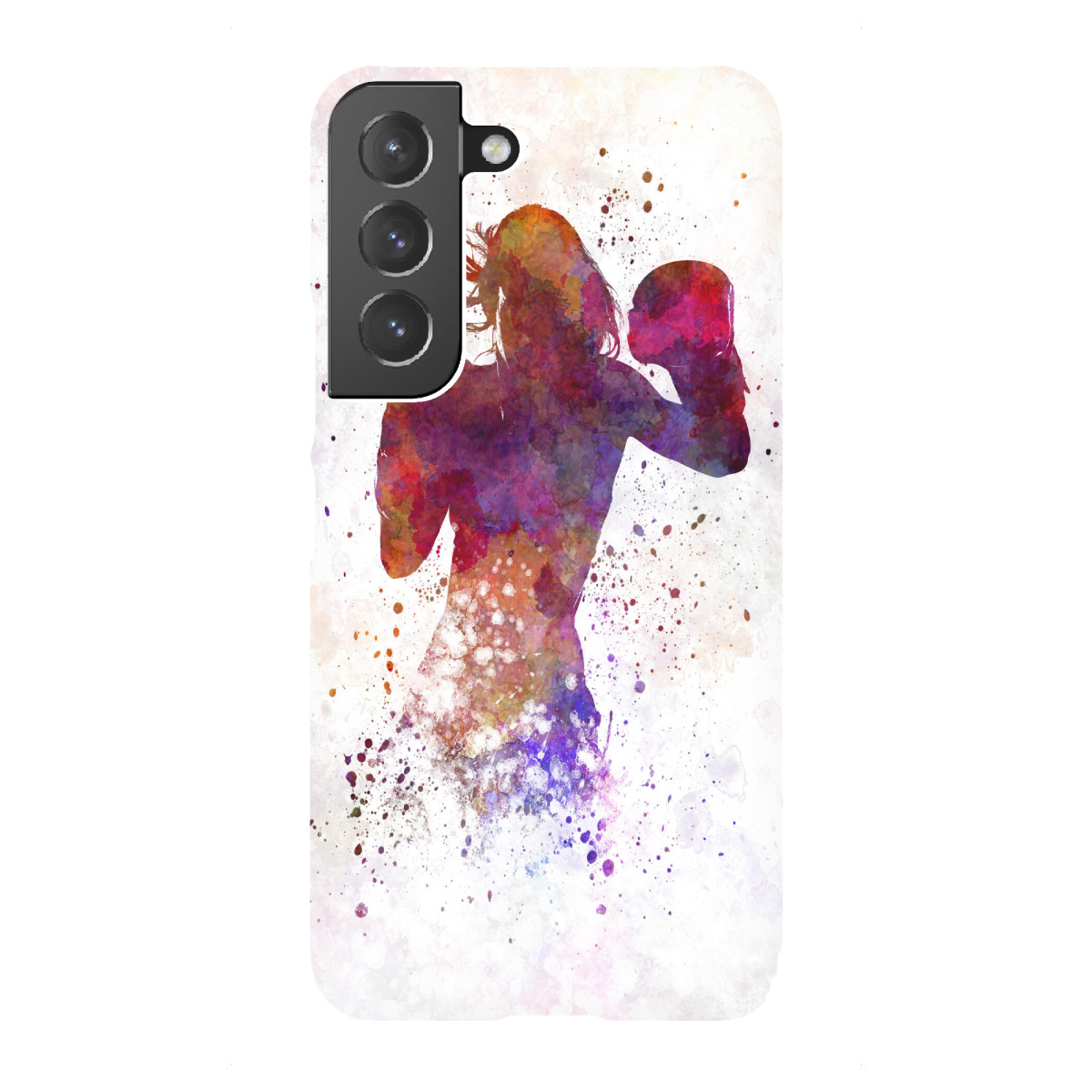 "Woman boxer boxing kickboxing-b"für Samsung Galaxy - Premium-Case Handyhülle artboxONE
